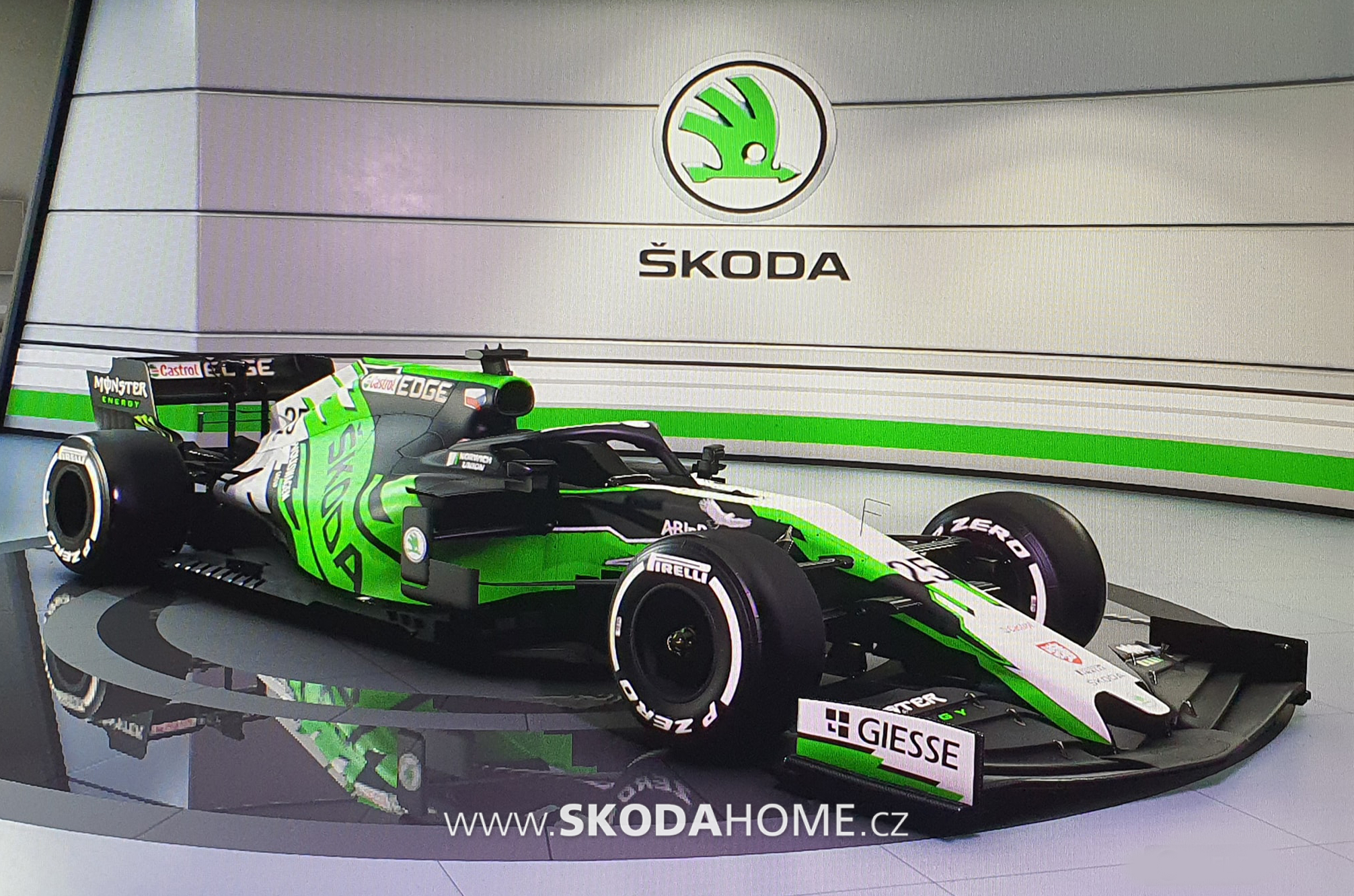 ŠKODA F1 1,6 V6 - 2021 | SKODAHOME.cz