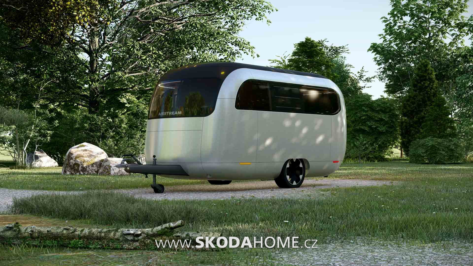 Airstream a Studio FA Porsche představují karavan určený pro